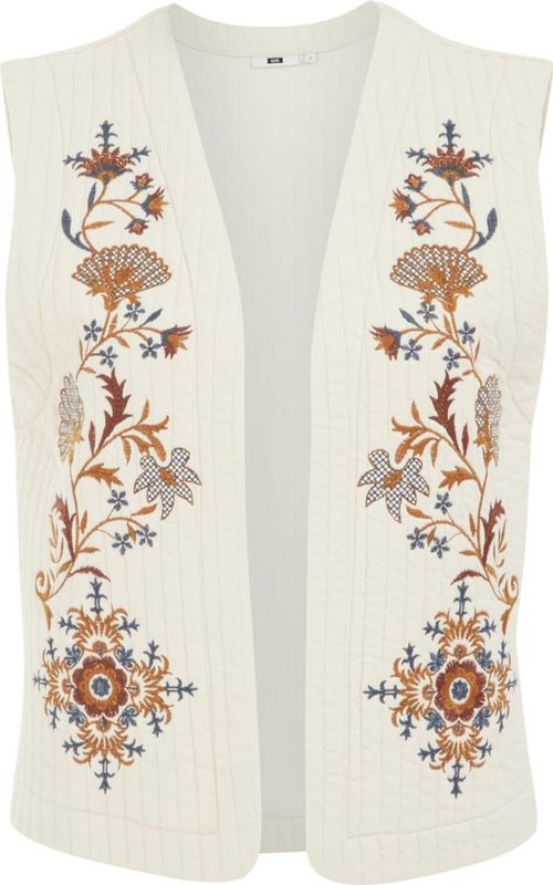 WE Fashion - Gilet - Met Borduursels - Regular Fit - V-hals