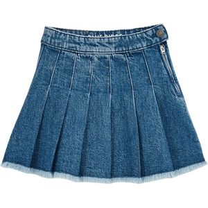 Blue Ridge - Meisjes Denim Rok - Blauw - Katoen - Plooien - Regular Fit