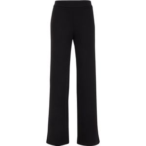 WE Fashion - Jersey Pantalon - Zwart - Regular Fit