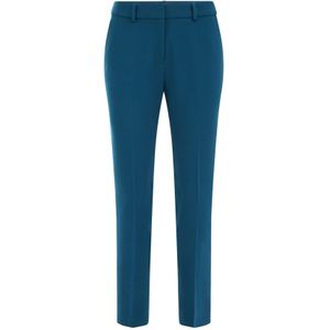 WE Fashion - Slim Fit Pantalon - Geweven Kwaliteit - Taps Toelopende Pijpen