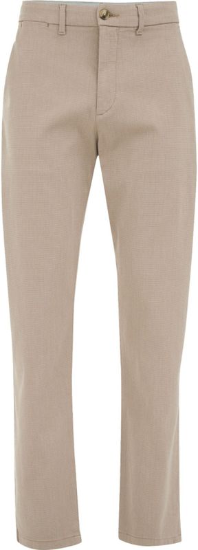 WE Fashion - Slim Fit Chino - Beige - Katoen