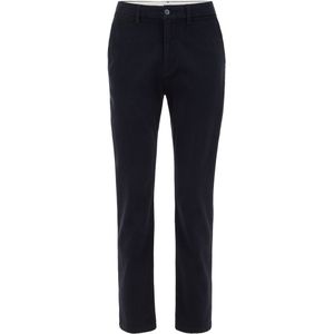 WE Fashion - Slim Chino - Donkerblauw - Heren