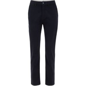 WE Fashion - Slim Chino - Donkerblauw - Heren