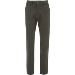 WE - Fundamentals - Overhemd - Grijsgroen - Slim Fit - Katoen