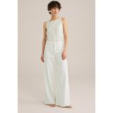 WE STUDIO - Wide Leg Jeans - Ecru - Denim