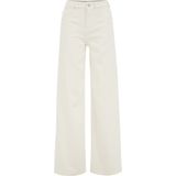 WE STUDIO - Wide Leg Jeans - Ecru - Denim