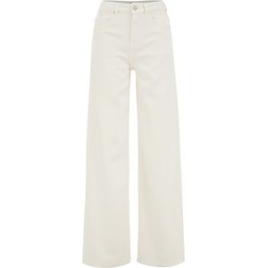 WE STUDIO - Wide Leg Jeans - Ecru - Denim