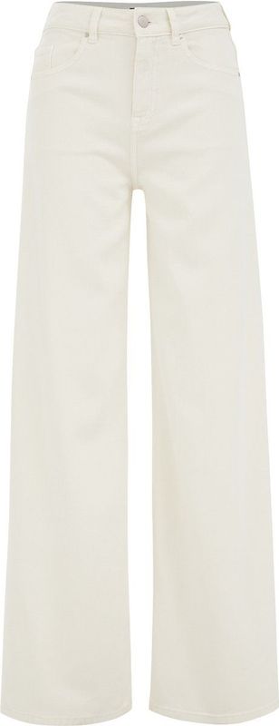 WE STUDIO - Wide Leg Jeans - Ecru - Denim