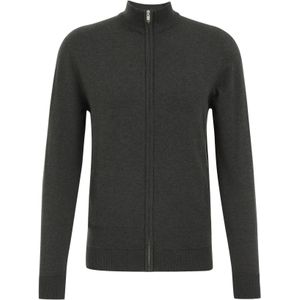 WE Fashion - Gebreid Vest - Grijsgroen