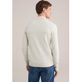 WE Fashion - Heren Trui - Slim Fit - Katoen Blend - Met Rits