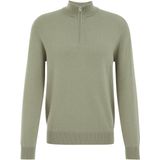 WE Fashion - Heren Trui - Slim Fit - Katoen Blend - Met Rits