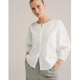 WE Fashion - Curve - Gebreide Top - Gebroken Wit - Regular Fit