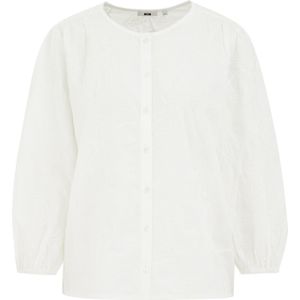 WE Fashion - Curve - Gebreide Top - Gebroken Wit - Regular Fit