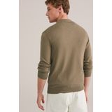 WE Fashion - Slim Fit Trui - Katoenmix - Met Rits