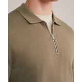 WE Fashion - Slim Fit Trui - Katoenmix - Met Rits