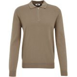 WE Fashion - Slim Fit Trui - Katoenmix - Met Rits