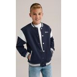 Blue Ridge - Jongens Bombervest - Marineblauw - Katoen