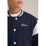 Blue Ridge - Jongens Bombervest - Marineblauw - Katoen