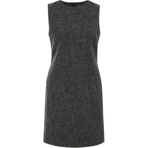 WE Fashion - Dames Jurk - Mouwloos - Ronde Hals - Steekzakken - Ritssluiting