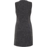 WE Fashion - Dames Jurk - Mouwloos - Ronde Hals - Steekzakken - Ritssluiting