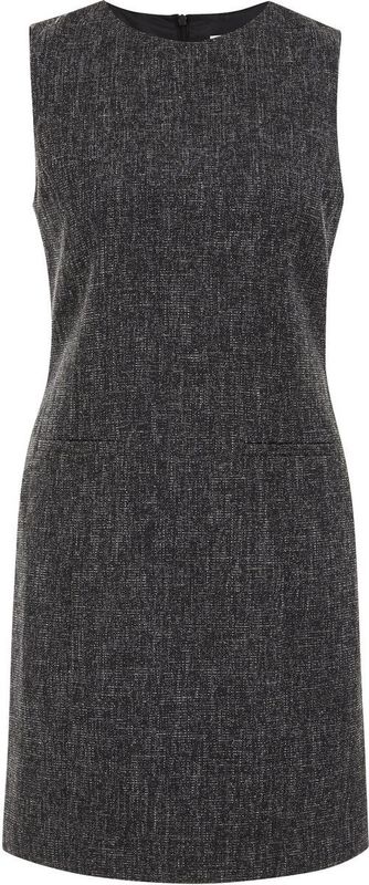 WE Fashion - Dames Jurk - Mouwloos - Ronde Hals - Steekzakken - Ritssluiting