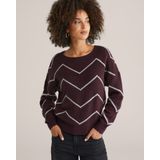 WE Fashion - Oversized Trui - Met Print