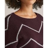 WE Fashion - Oversized Trui - Met Print