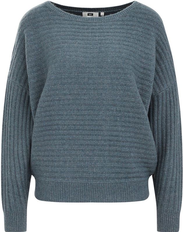WE Fashion - Trui - Petrol - Losse Pasvorm - Lange Mouw