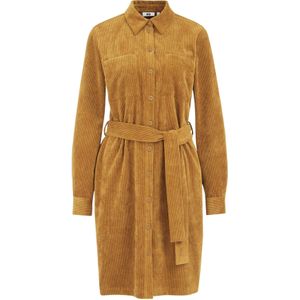 WE Fashion - Dames Jurk - Corduroy - Met Structuur