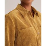WE Fashion - Dames Jurk - Corduroy - Met Structuur