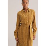 WE Fashion - Dames Jurk - Corduroy - Met Structuur