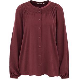 WE Fashion - Blouse - Donkerrood