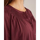 WE Fashion - Blouse - Donkerrood