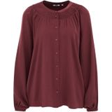 WE Fashion - Blouse - Donkerrood
