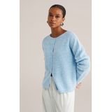 WE Fashion - Gebreid Vest - Wolmix - Regular Fit