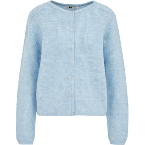 WE Fashion - Gebreid Vest - Wolmix - Regular Fit