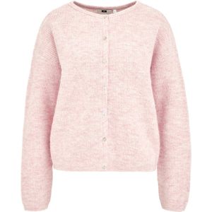 WE Fashion - Fijn Gebreid Vest - Lichtroze