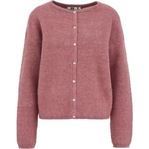 WE Fashion - Gebreid Vest - Lichtrood