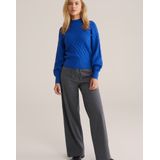 WE Fashion - Gebreide Trui - 100% Biologisch Katoen - Dames