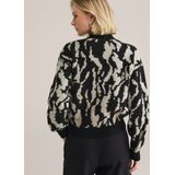 WE Fashion - Pullover - Zwart - Met Wol