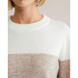 WE Fashion - Pullover - Bruin - Met Wol