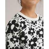 WE Fashion - Meisjes Sweater - Bloemenprint - Oversized