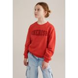 WE Fashion - Sweater - Meisjes - Regular Fit - Ronde Hals - Geborduurd
