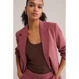 WE Fashion - Dames Blazer - Roze - Regular Fit