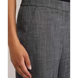 WE Fashion - Regular Waist Broek - Grijs - Loose Fit