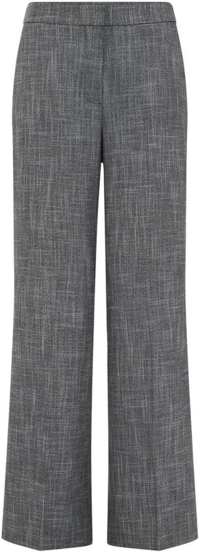 WE Fashion - Regular Waist Broek - Grijs - Loose Fit