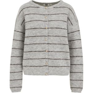 WE Fashion - Gebreid Vest - Grijs