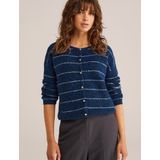 WE Fashion - Gebreid Vest - Blauw