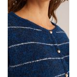 WE Fashion - Gebreid Vest - Blauw