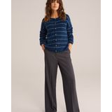 WE Fashion - Gebreid Vest - Blauw